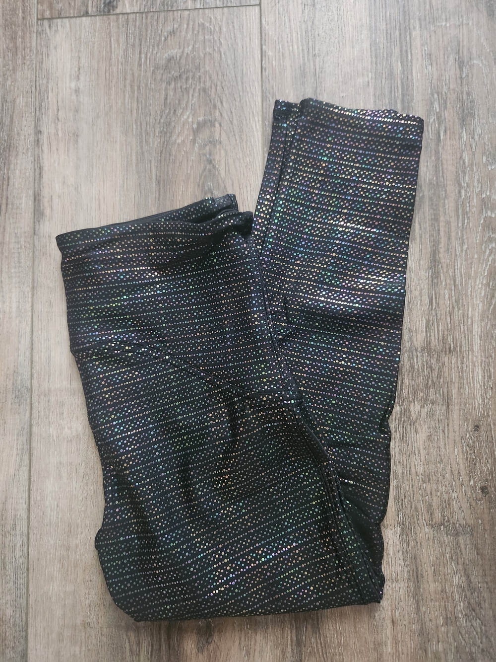 Spanx Booty Boost 7/8 Black and Multi colored